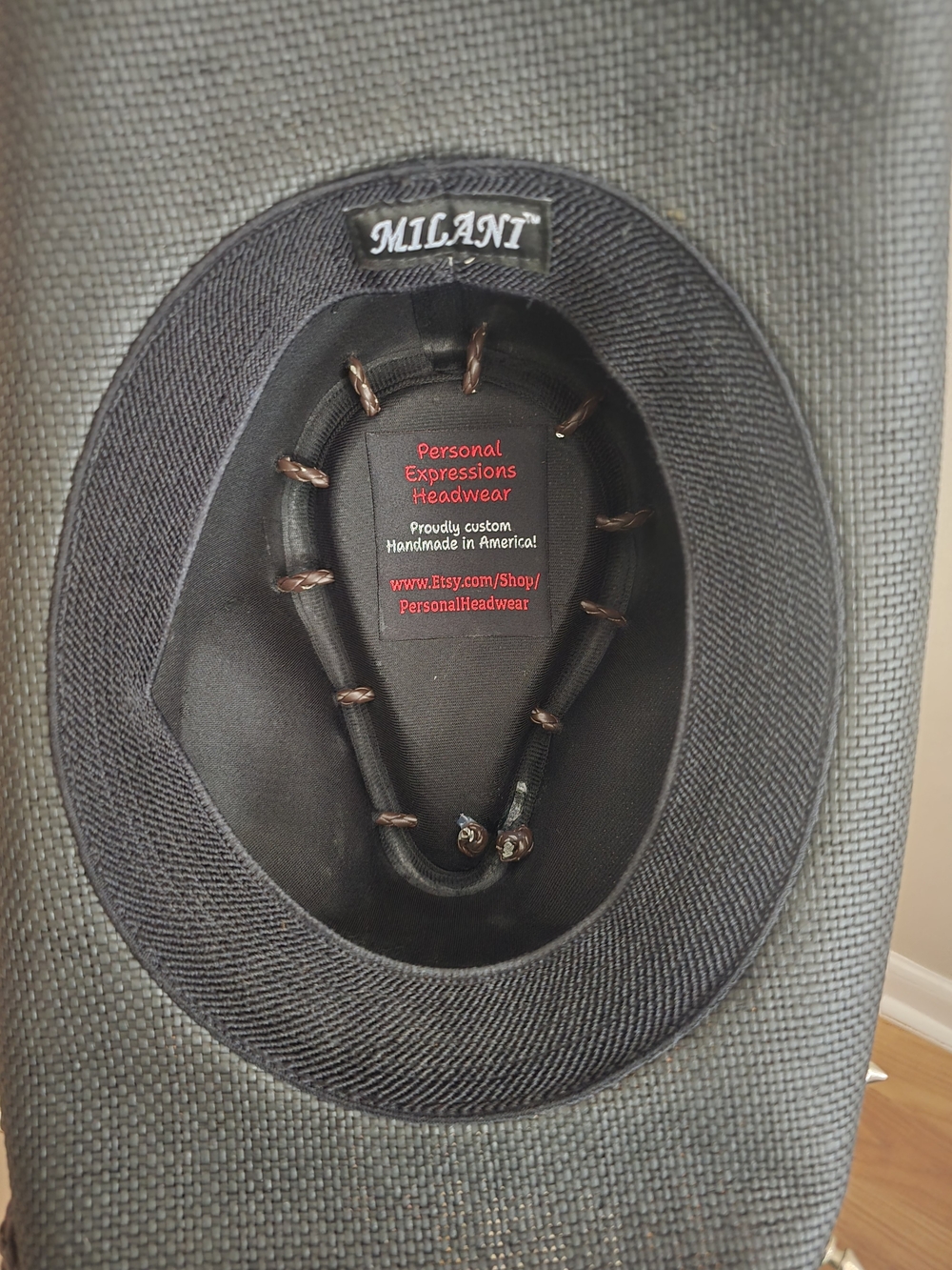 Rocker Studded Cowboy Hat. Brand New! - Picture 5 of 13